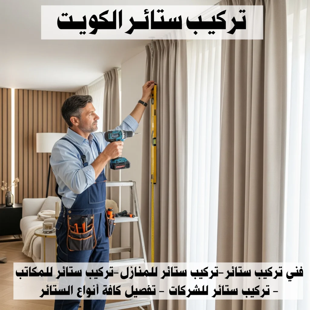 تركيب ستائر الكويت