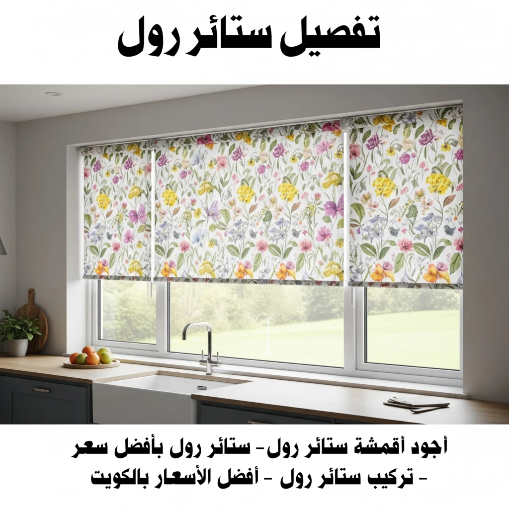 تفصيل ستائر رول