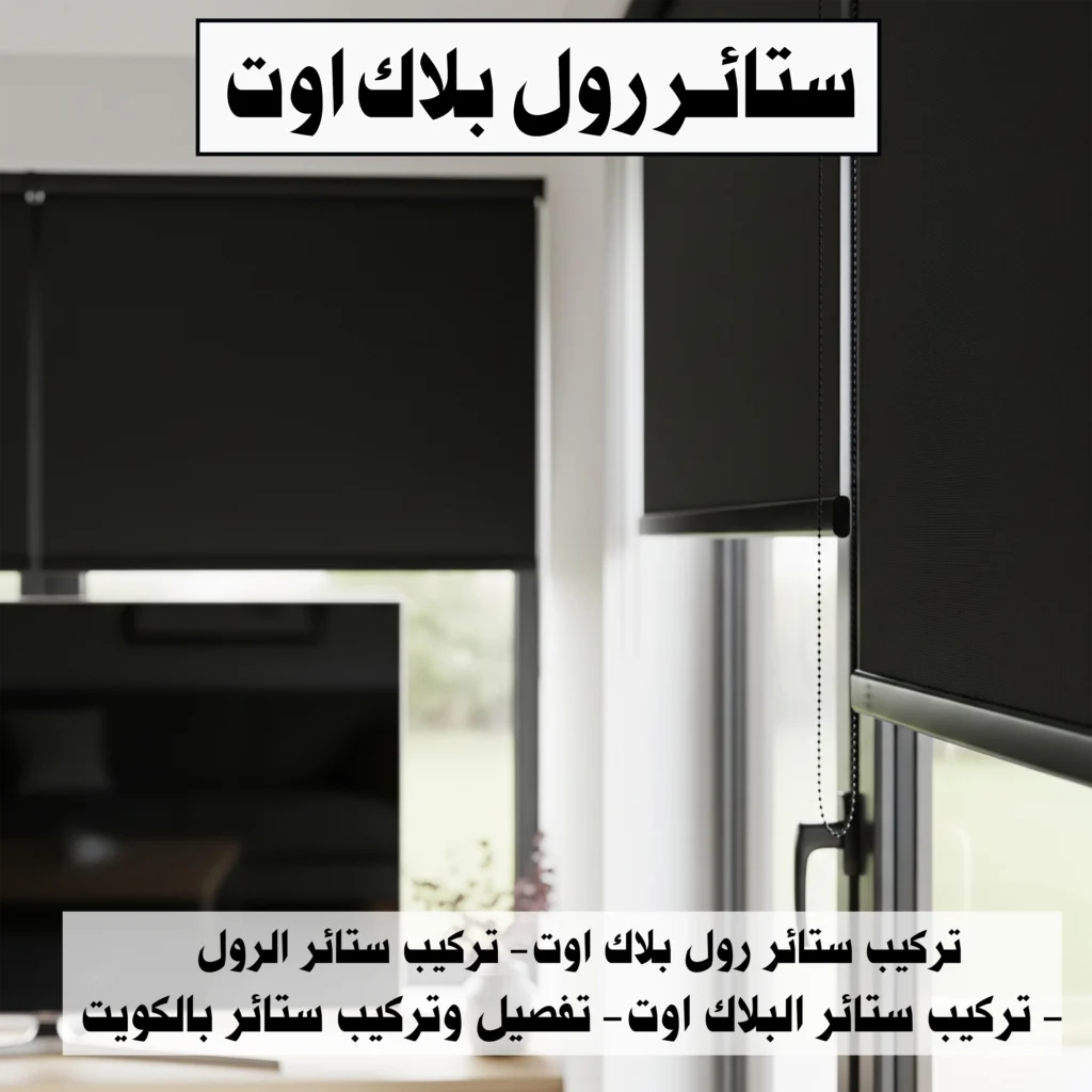 ستائر رول بلاك اوت
